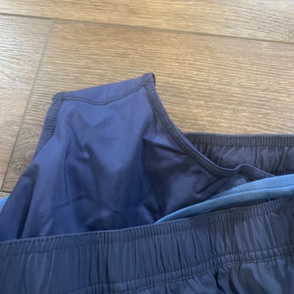 Fair Harbor Women's Atlantique Short Navy Colorblock Size Large, Mid-Rise, Lined - Picture 10 of 10